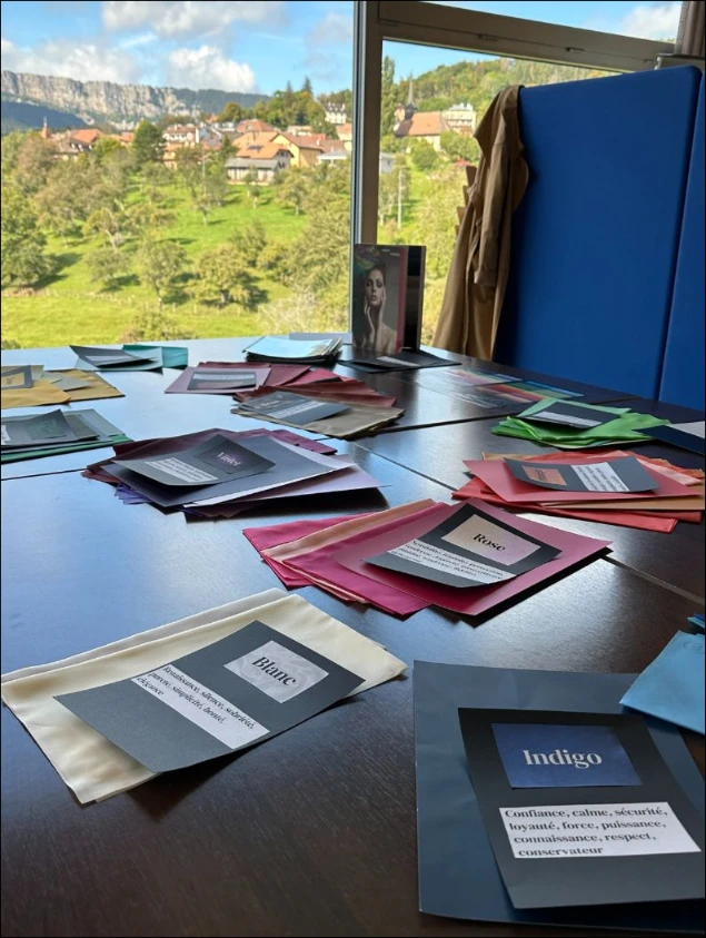 Conférences en entreprise sur les couleurs
